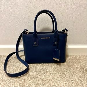 New York and Company Leather Satchel Handbag